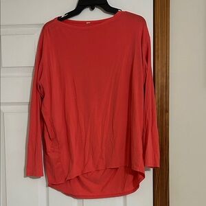 lululemon back in action long sleeve shirt